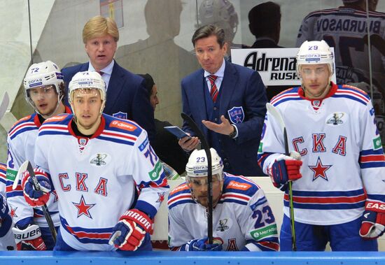 Hockey. KHL. CSKA vs SKA