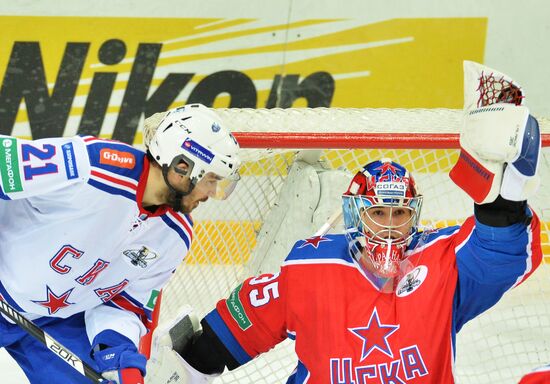 Hockey. KHL. CSKA vs SKA