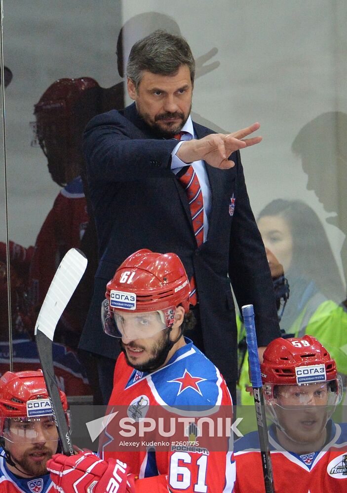 Hockey. KHL. CSKA vs SKA