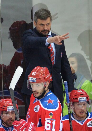 Hockey. KHL. CSKA vs SKA