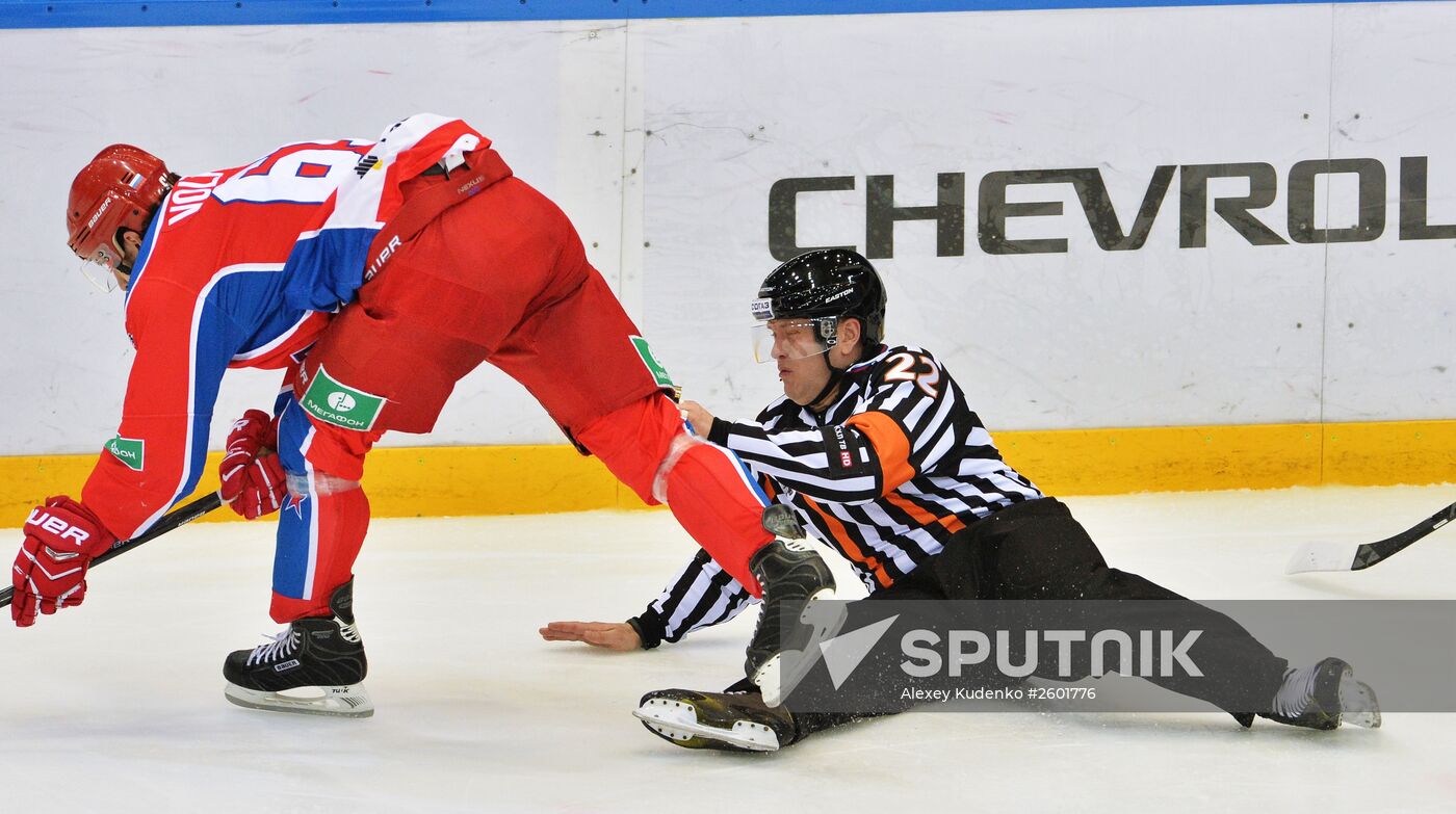 Hockey. KHL. CSKA vs SKA