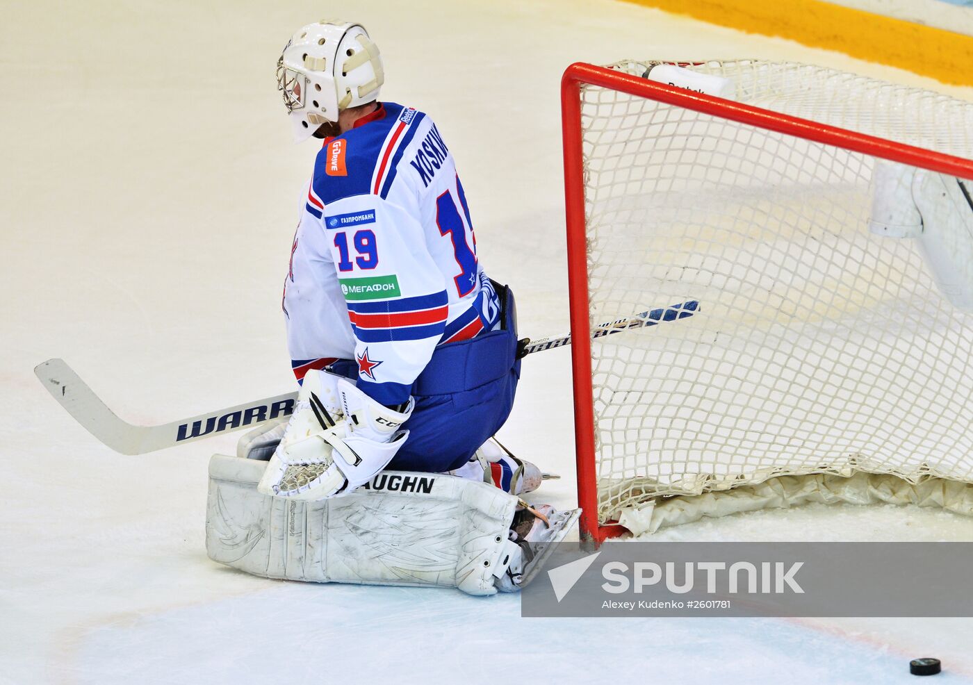 Hockey. KHL. CSKA vs SKA