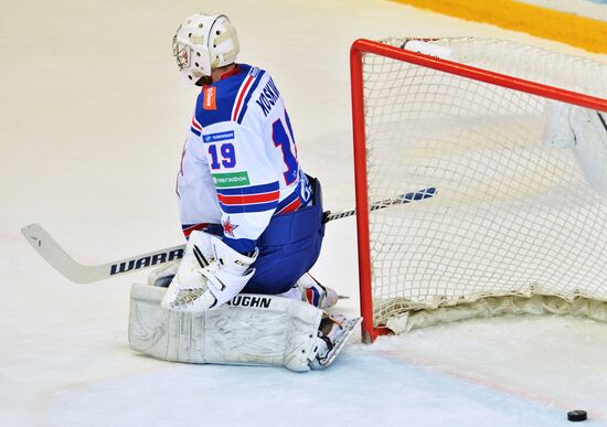 Hockey. KHL. CSKA vs SKA