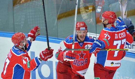 Hockey. KHL. CSKA vs SKA