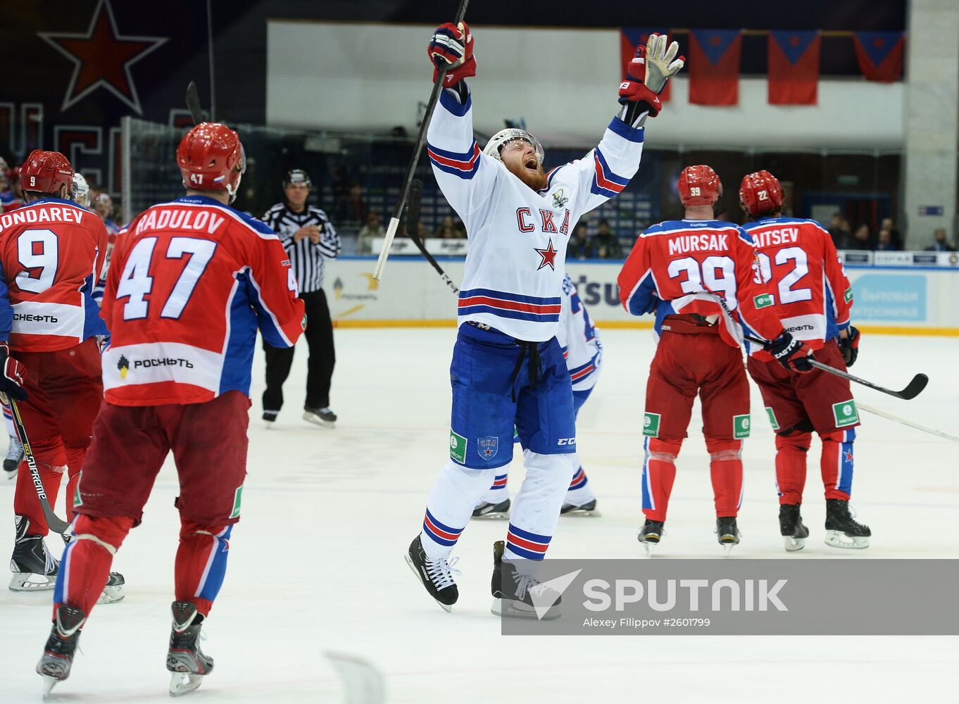 Hockey. KHL. CSKA vs SKA