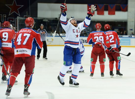 Hockey. KHL. CSKA vs SKA