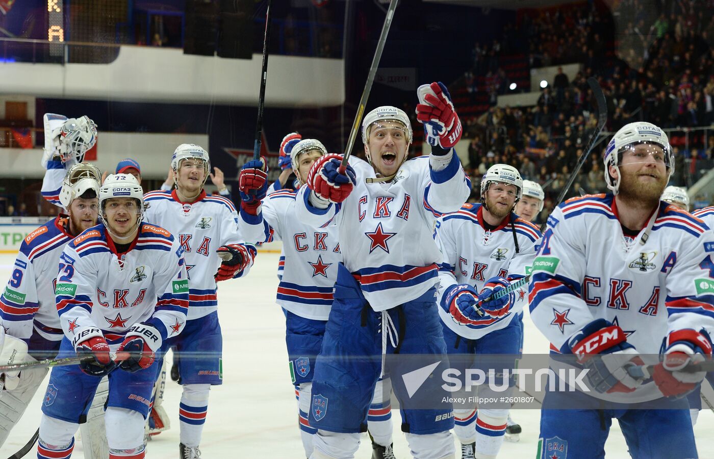 Hockey. KHL. CSKA vs SKA