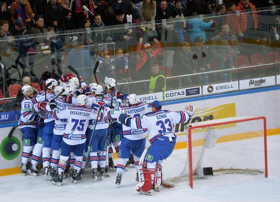 Hockey. KHL. CSKA vs SKA