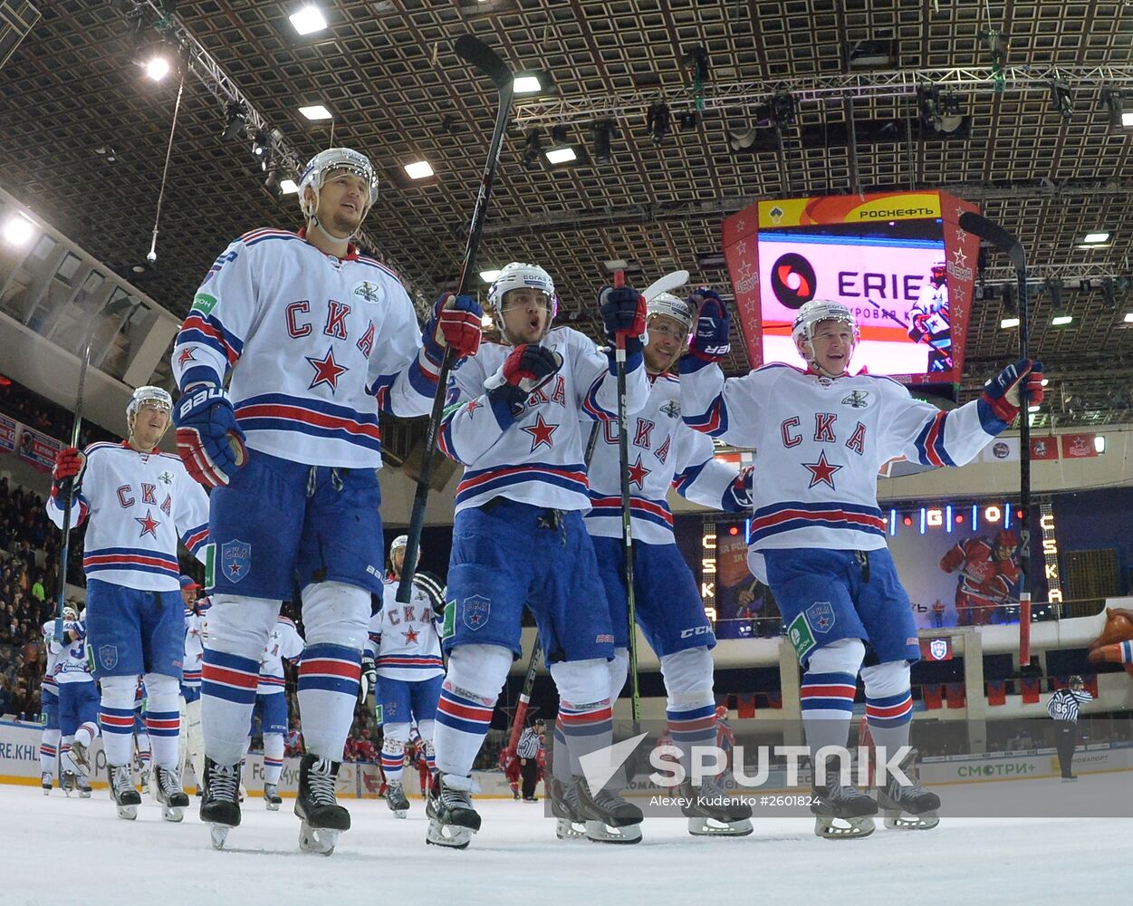 Hockey. KHL. CSKA vs SKA