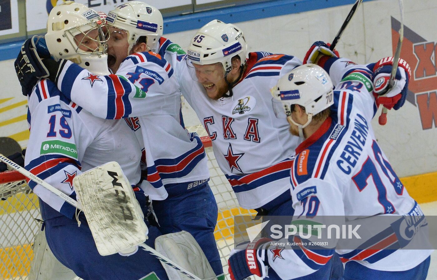Hockey. KHL. CSKA vs SKA
