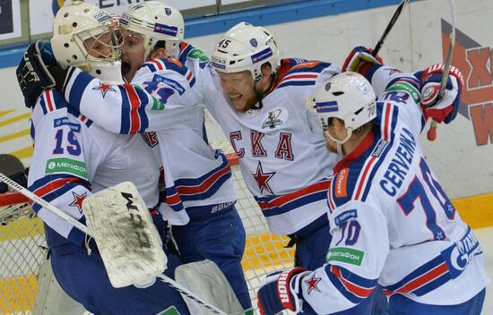 Hockey. KHL. CSKA vs SKA