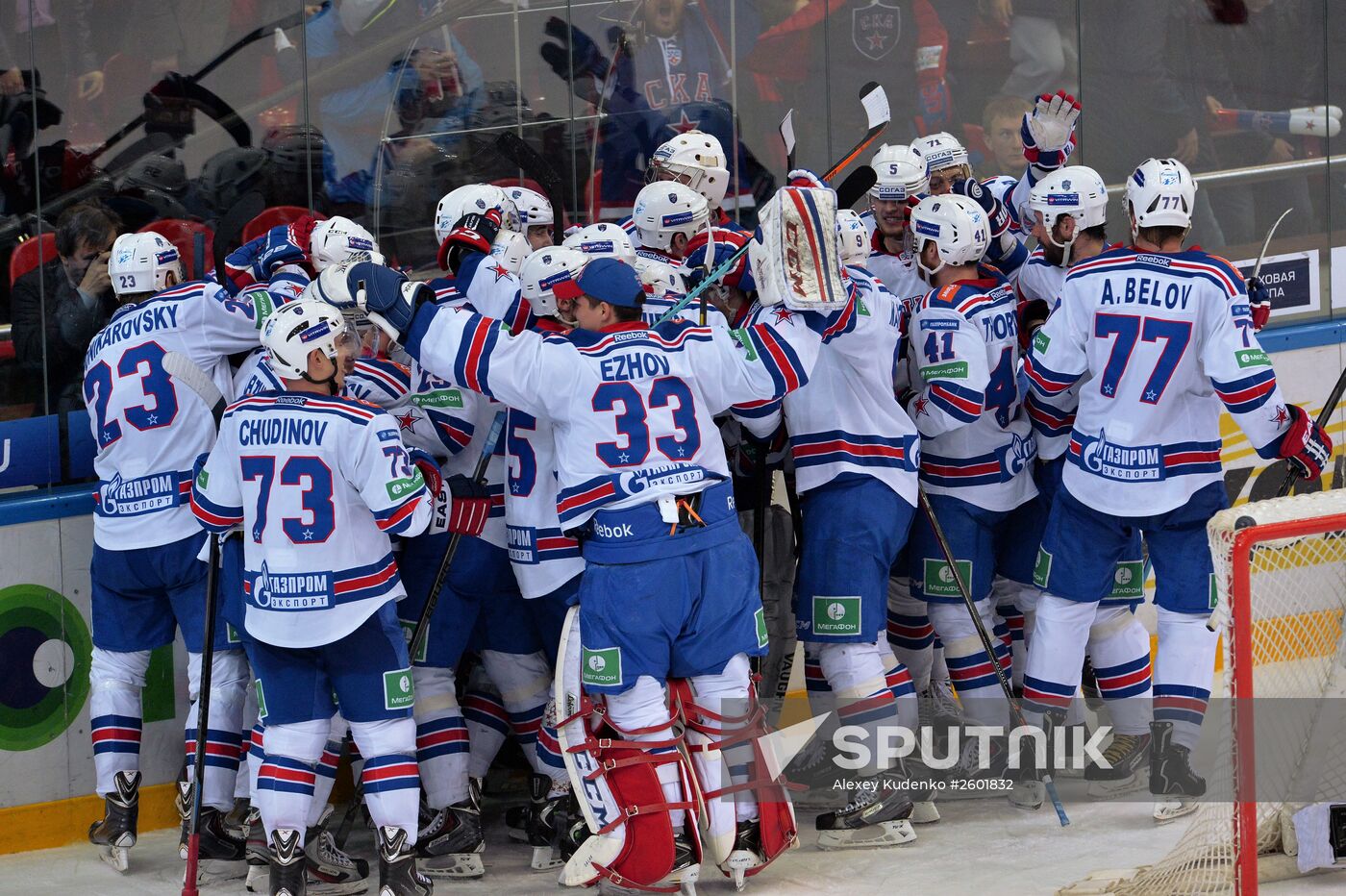 Hockey. KHL. CSKA vs SKA