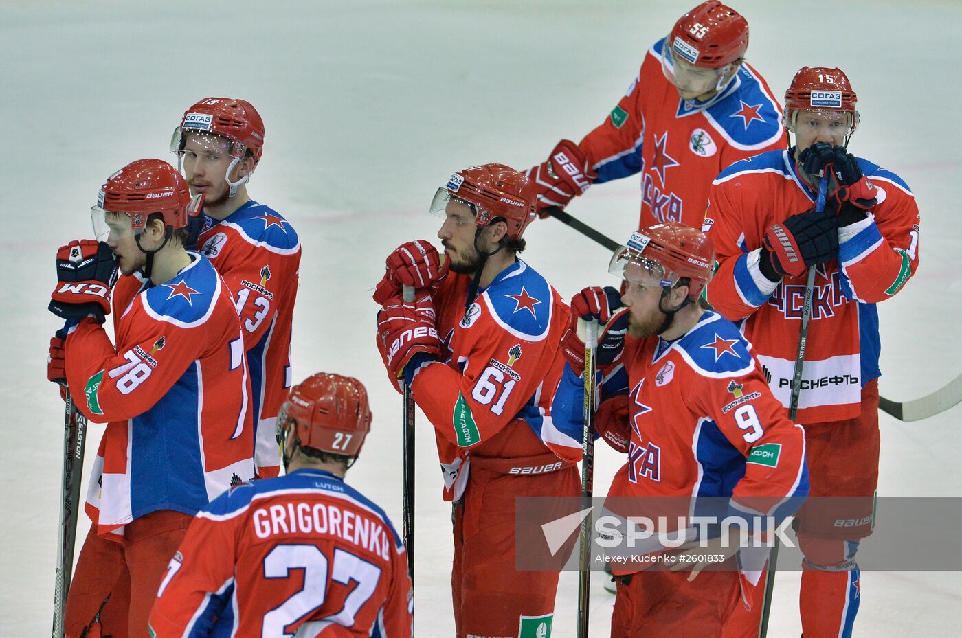 Hockey. KHL. CSKA vs SKA