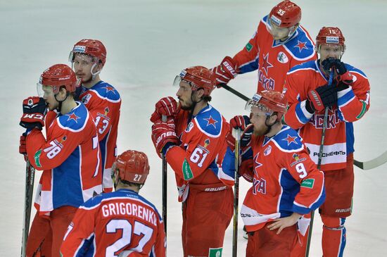 Hockey. KHL. CSKA vs SKA