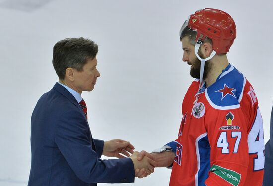 Hockey. KHL. CSKA vs SKA