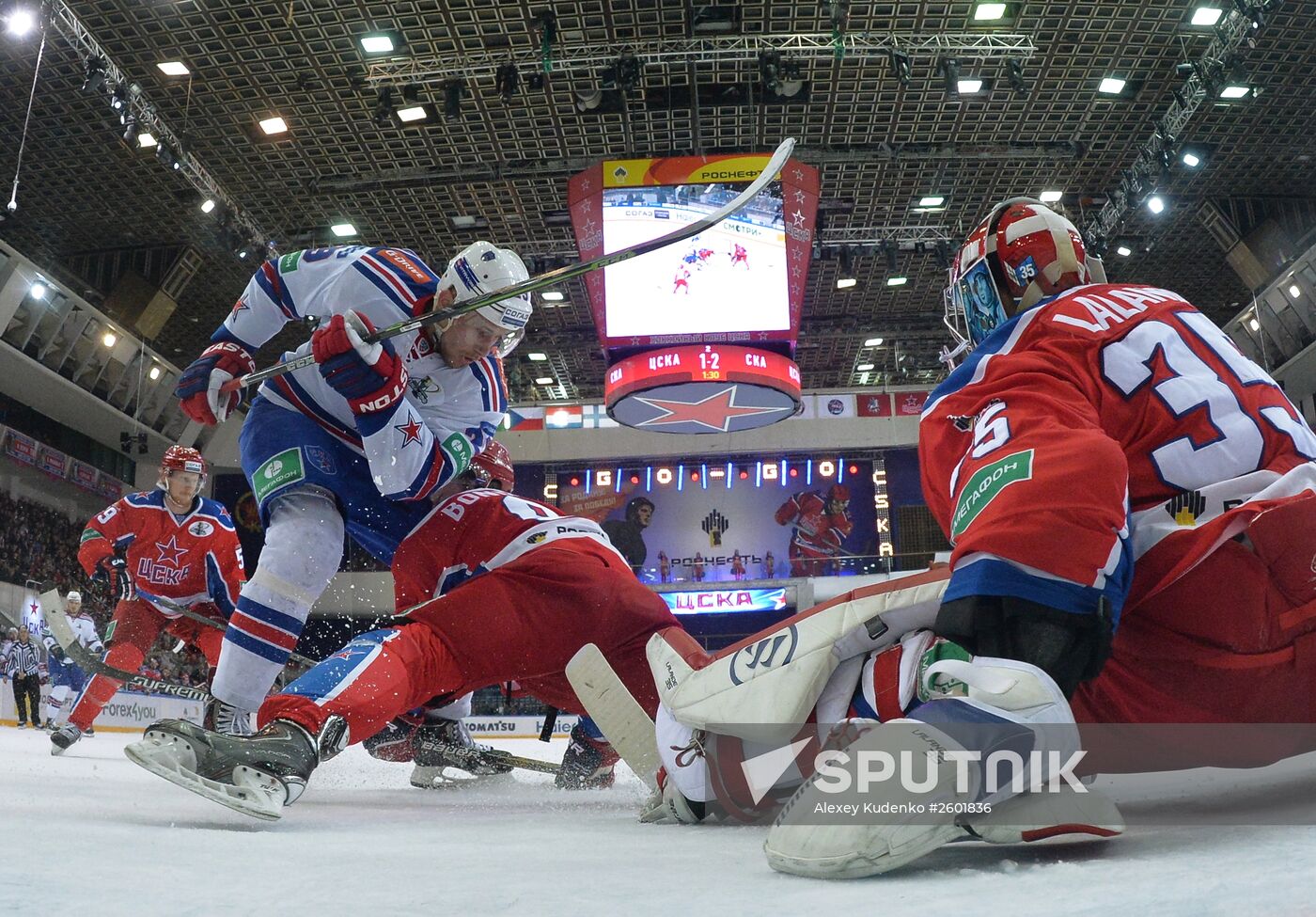 Hockey. KHL. CSKA vs SKA