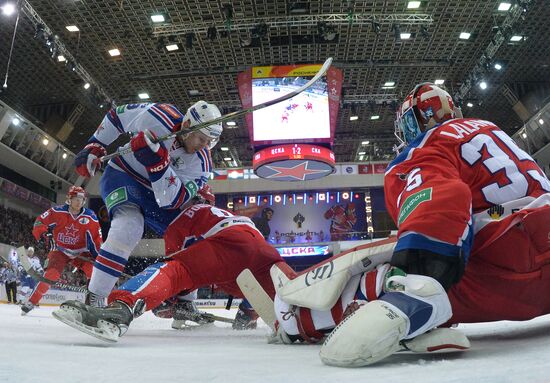 Hockey. KHL. CSKA vs SKA