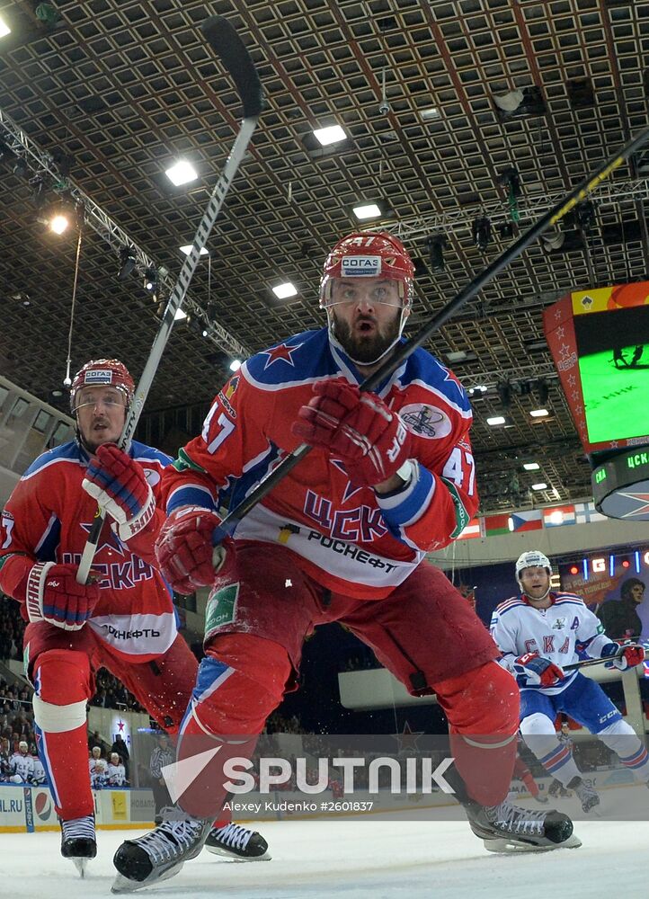 Hockey. KHL. CSKA vs SKA