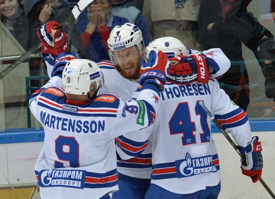 Hockey. KHL. CSKA vs SKA