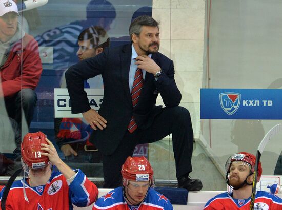 Hockey. KHL. CSKA vs SKA