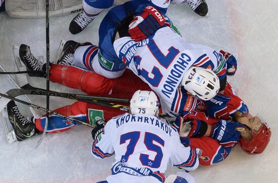 Hockey. KHL. CSKA vs SKA