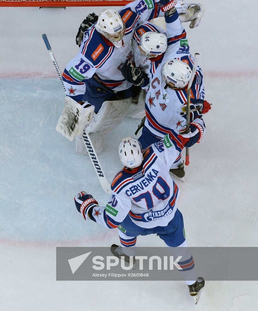 Hockey. KHL. CSKA vs CKA