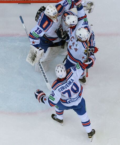 Hockey. KHL. CSKA vs CKA