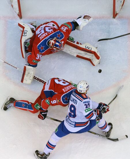 Hockey. KHL. CSKA vs SKA