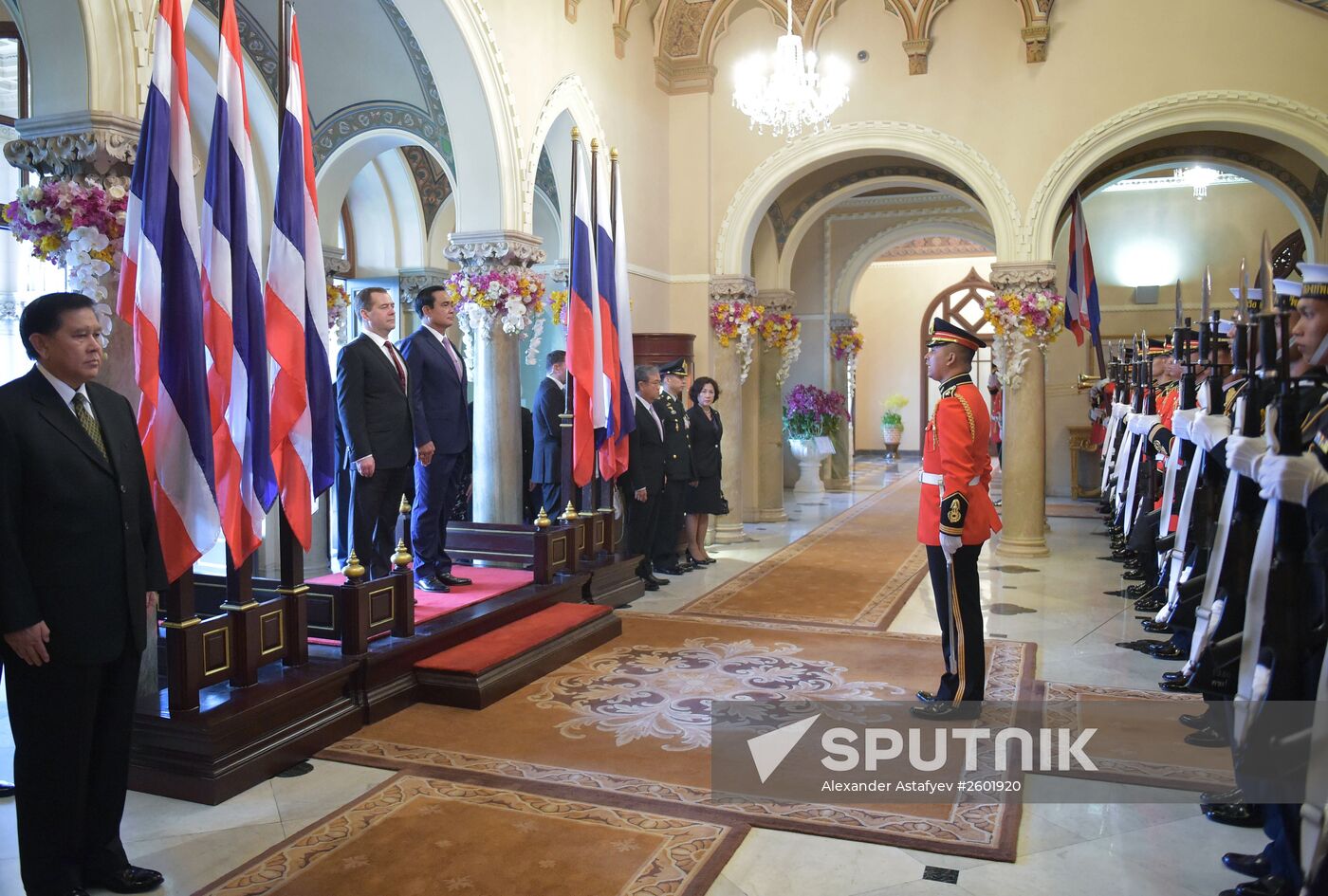 Prime Minister Dmitry Medvedev's official visit to Thailand