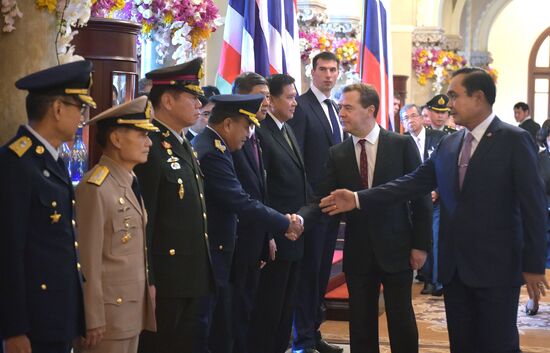 Prime Minister Dmitry Medvedev's official visit to Thailand