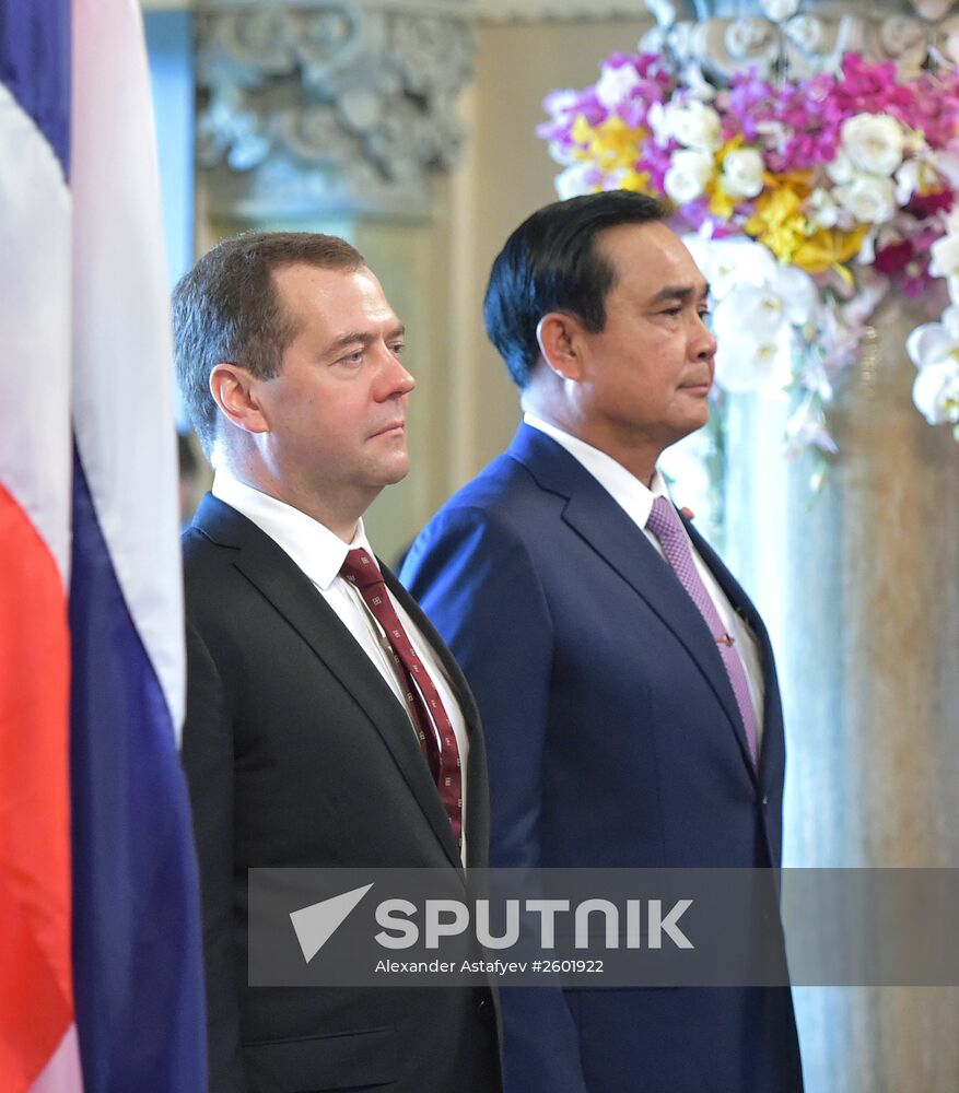 Prime Minister Dmitry Medvedev's official visit to Thailand
