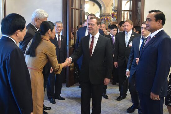 Prime Minister Dmitry Medvedev's official visit to Thailand