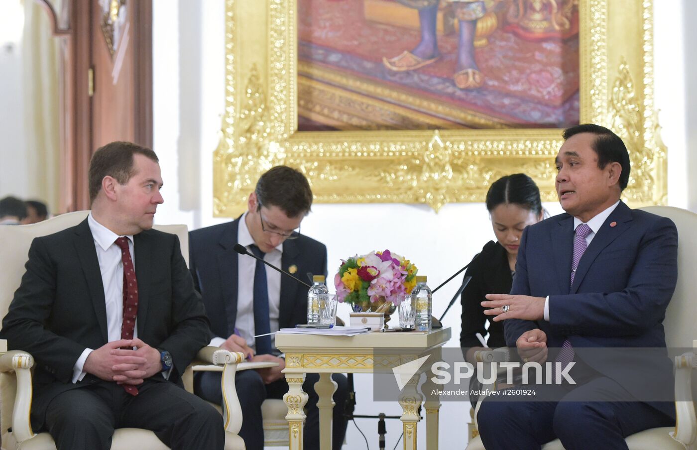 Prime Minister Dmitry Medvedev's official visit to Thailand