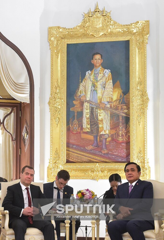 Prime Minister Dmitry Medvedev's official visit to Thailand
