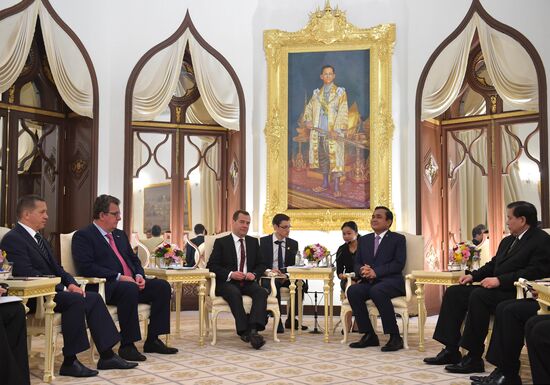 Prime Minister Dmitry Medvedev's official visit to Thailand