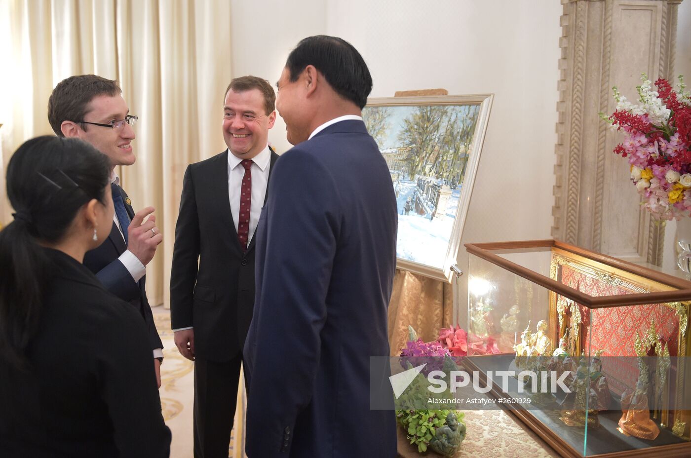 Prime Minister Dmitry Medvedev's official visit to Thailand