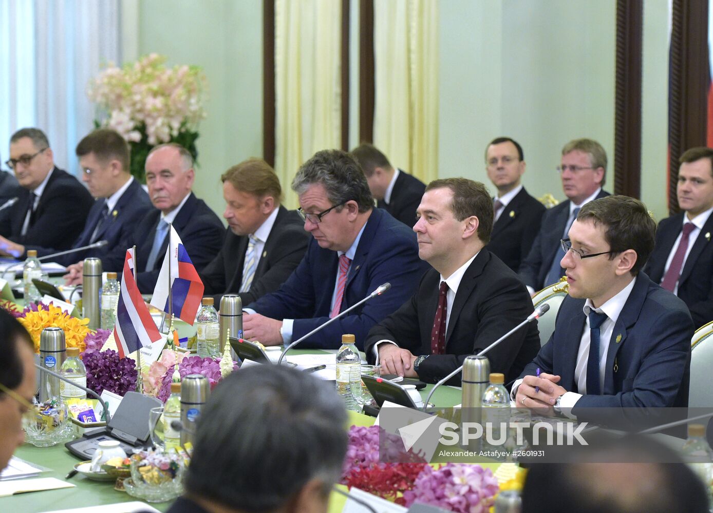 Prime Minister Dmitry Medvedev's official visit to Thailand