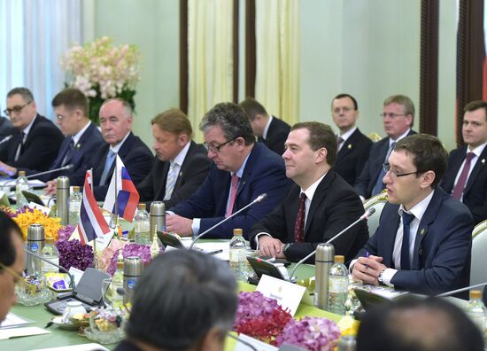 Prime Minister Dmitry Medvedev's official visit to Thailand