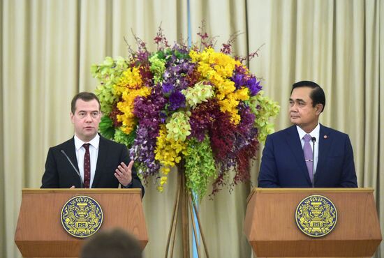 Prime Minister Dmitry Medvedev's official visit to Thailand