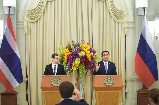 Prime Minister Dmitry Medvedev's official visit to Thailand