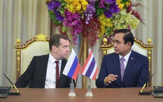 Prime Minister Dmitry Medvedev's official visit to Thailand
