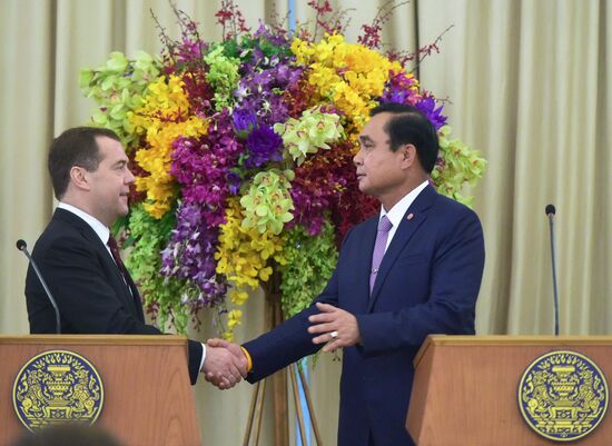 Prime Minister Dmitry Medvedev's official visit to Thailand