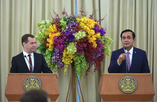 Prime Minister Dmitry Medvedev's official visit to Thailand