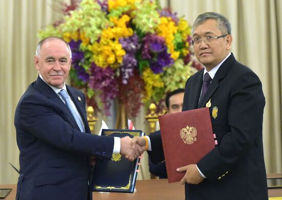 Prime Minister Dmitry Medvedev's official visit to Thailand