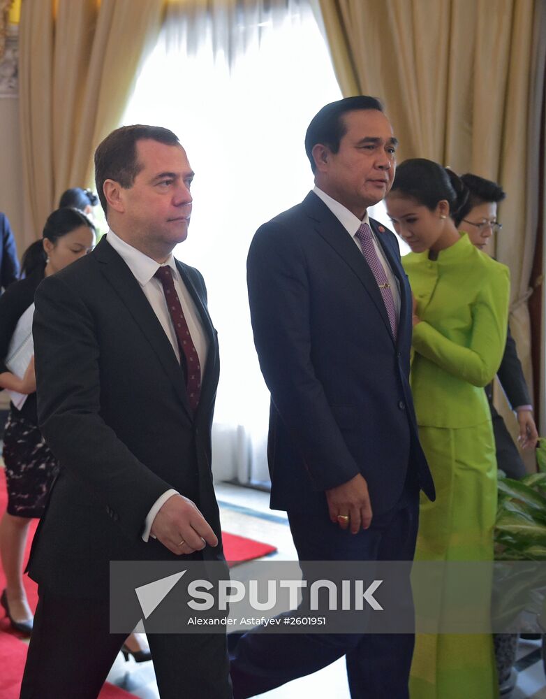 Prime Minister Dmitry Medvedev's official visit to Thailand