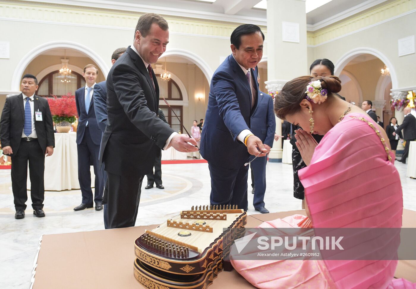 Prime Minister Dmitry Medvedev's official visit to Thailand