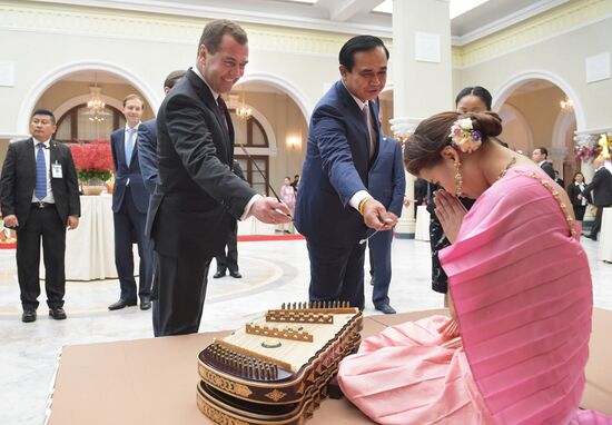 Prime Minister Dmitry Medvedev's official visit to Thailand
