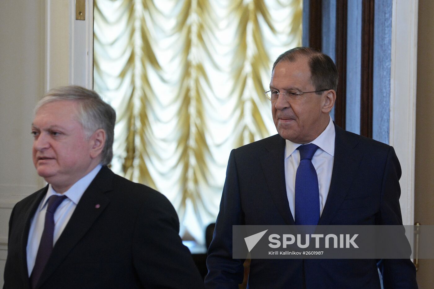 Meeting of Russian and Armenian foreign ministers
