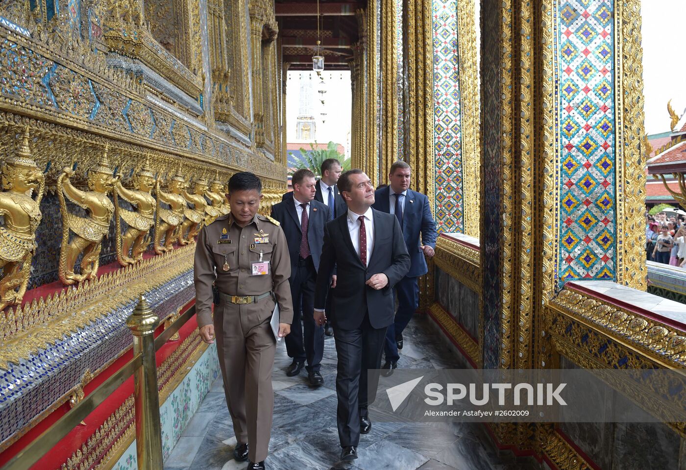Prime Minister Dmitry Medvedev's official visit to Thailand