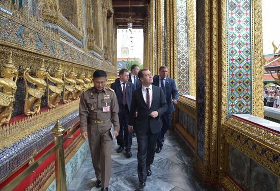 Prime Minister Dmitry Medvedev's official visit to Thailand